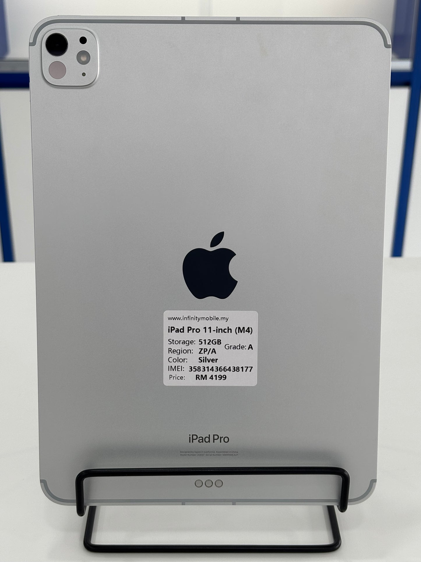 iPad Pro 11-inch (M4) Cellular, 512GB (Grade A) *38177