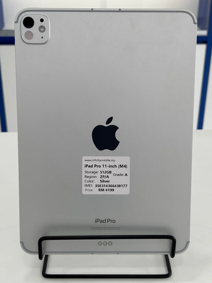 iPad Pro 11-inch (M4) Cellular, 512GB (Grade A) *38177