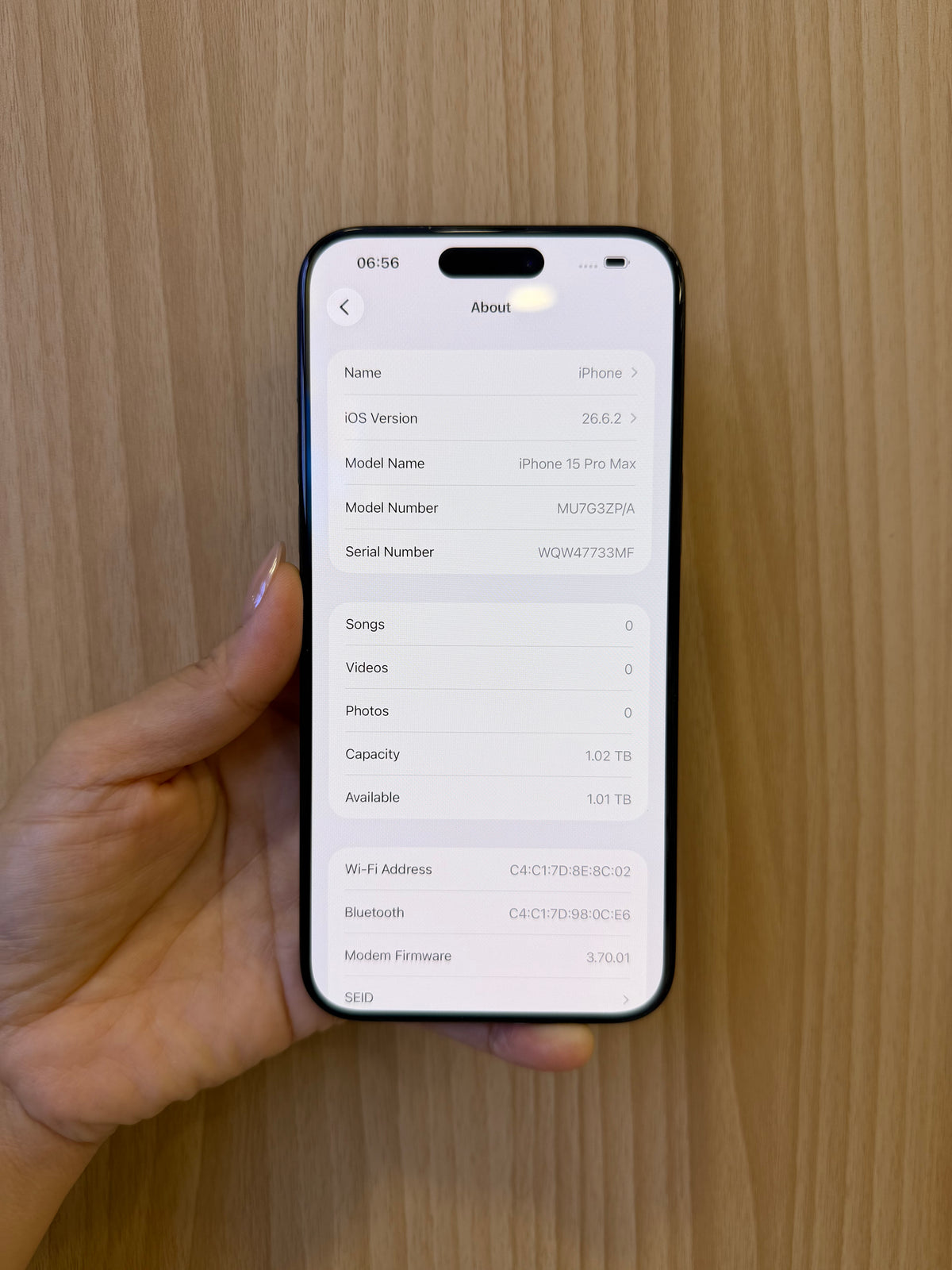 iPhone 15 Pro Max, 1TB (Grade A) *44029