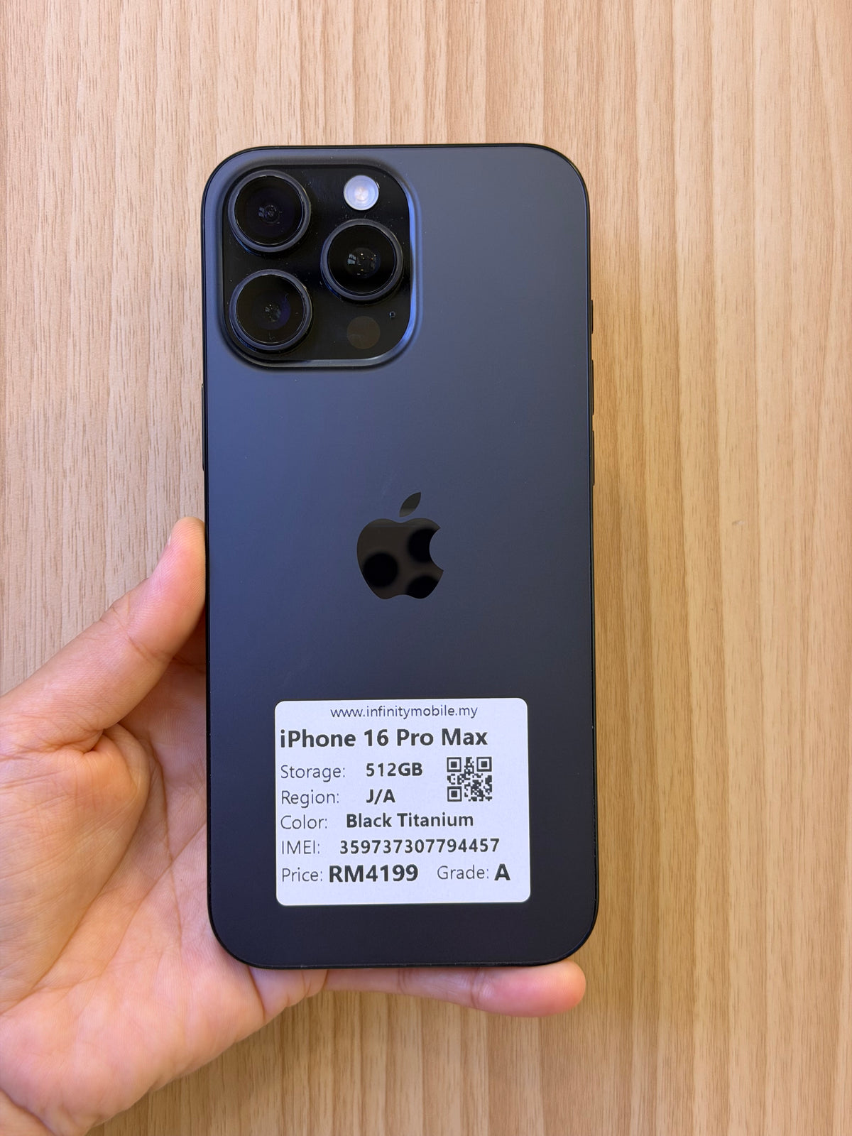 iPhone 16 Pro Max, 512GB (Grade A) *94457