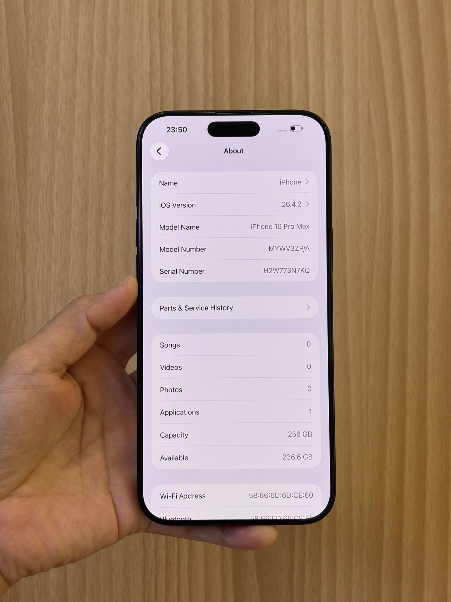 iPhone 16 Pro Max, 256GB (Grade B) *22216