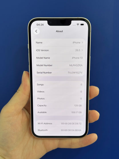 iPhone 13, 128GB (Grade AB) *10019