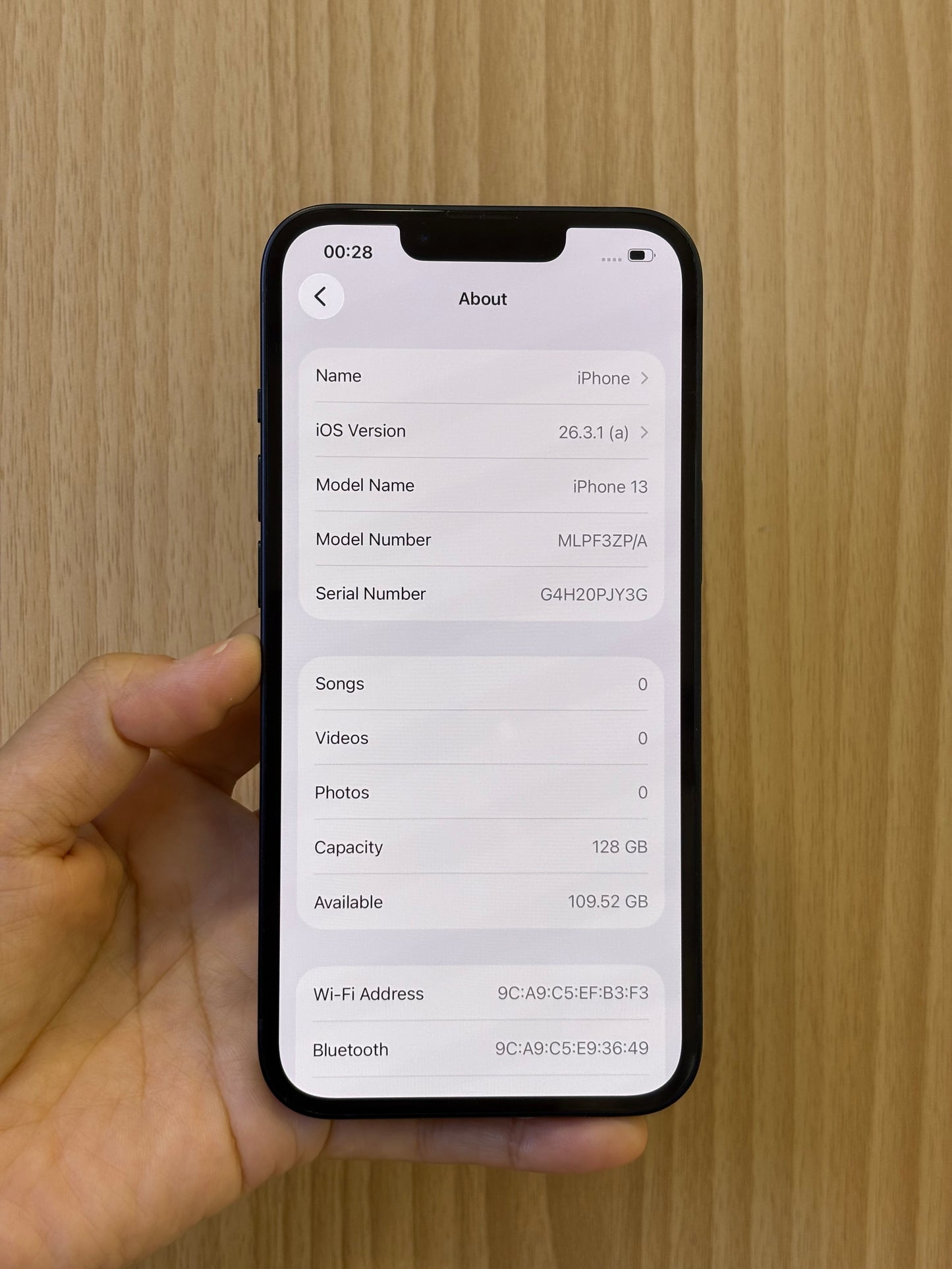 iPhone 13, 128GB (Grade A) *72731