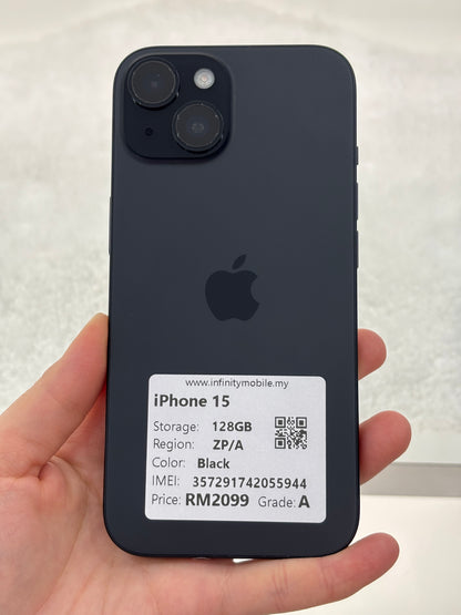 iPhone 15, 128GB (Grade A) *55944