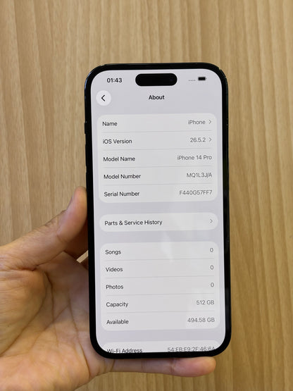 iPhone 14 Pro, 512GB (Grade B) *56861