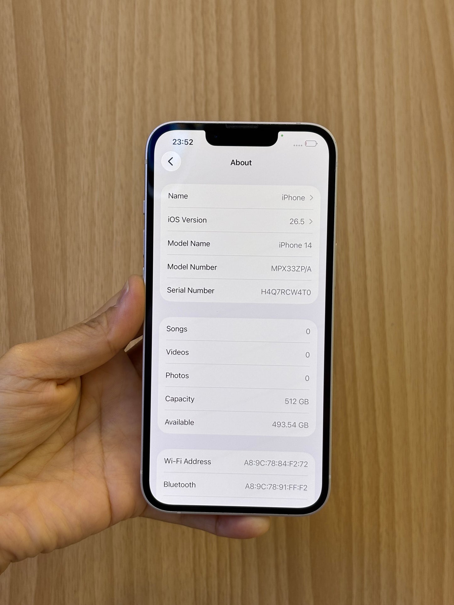 iPhone 14, 512GB (Grade B) *59236