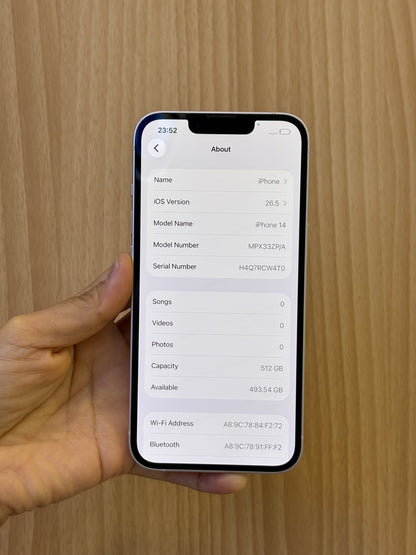 iPhone 14, 512GB (Grade B) *59236
