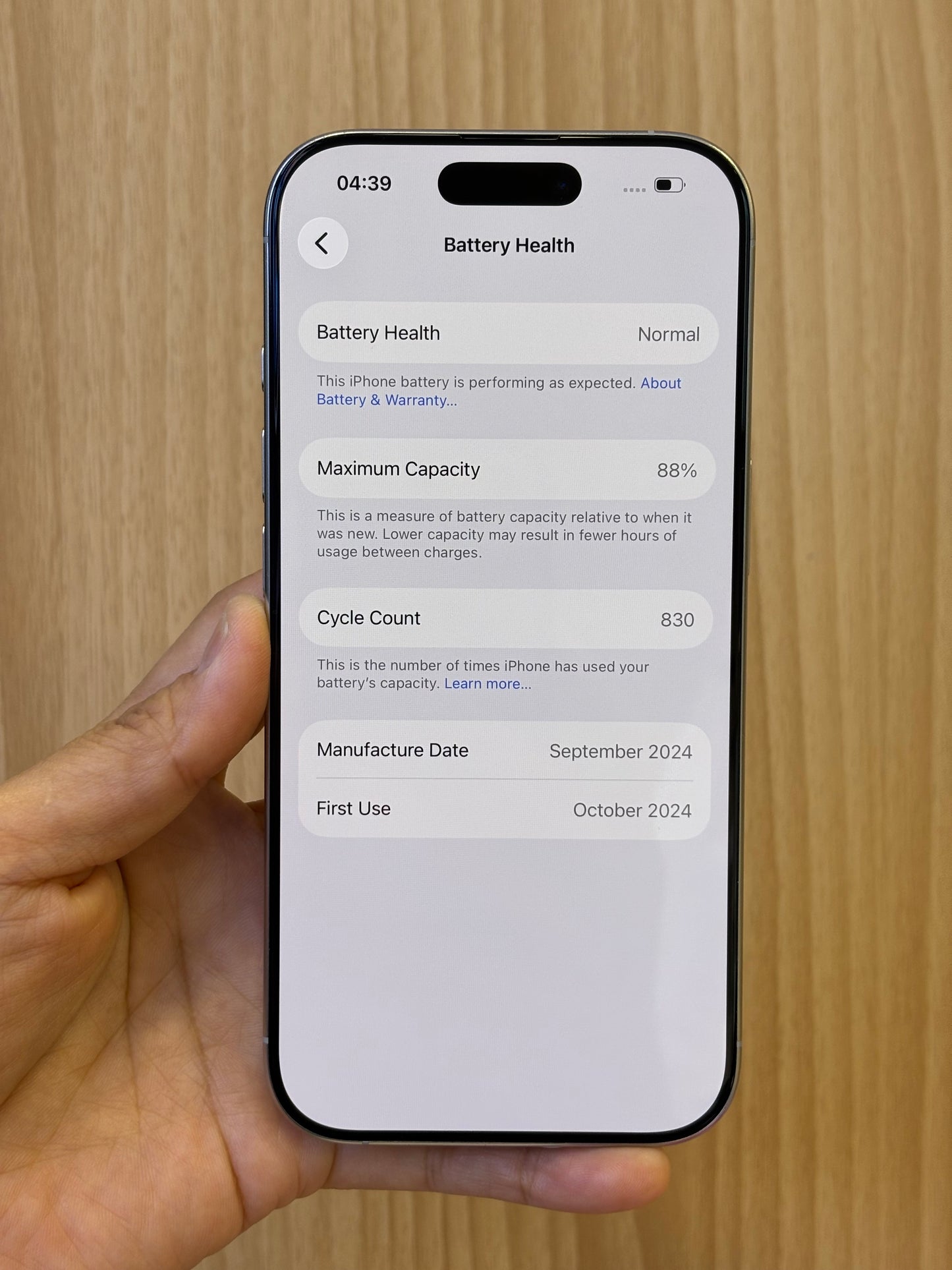 iPhone 16 Pro, 256GB (Grade A) *49467