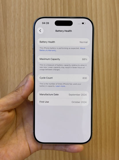 iPhone 16 Pro, 256GB (Grade A) *49467