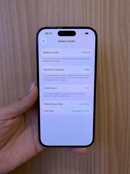 iPhone 15 Pro, 128GB (Grade B) *09183