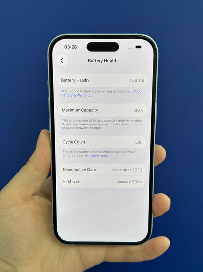 iPhone 15, 256GB (Grade A) *34289