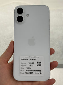 iPhone 16 Plus, 128GB (Grade A) *18185