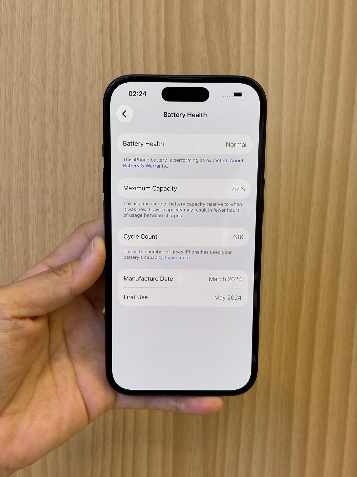iPhone 15, 256GB (Grade A) *59160