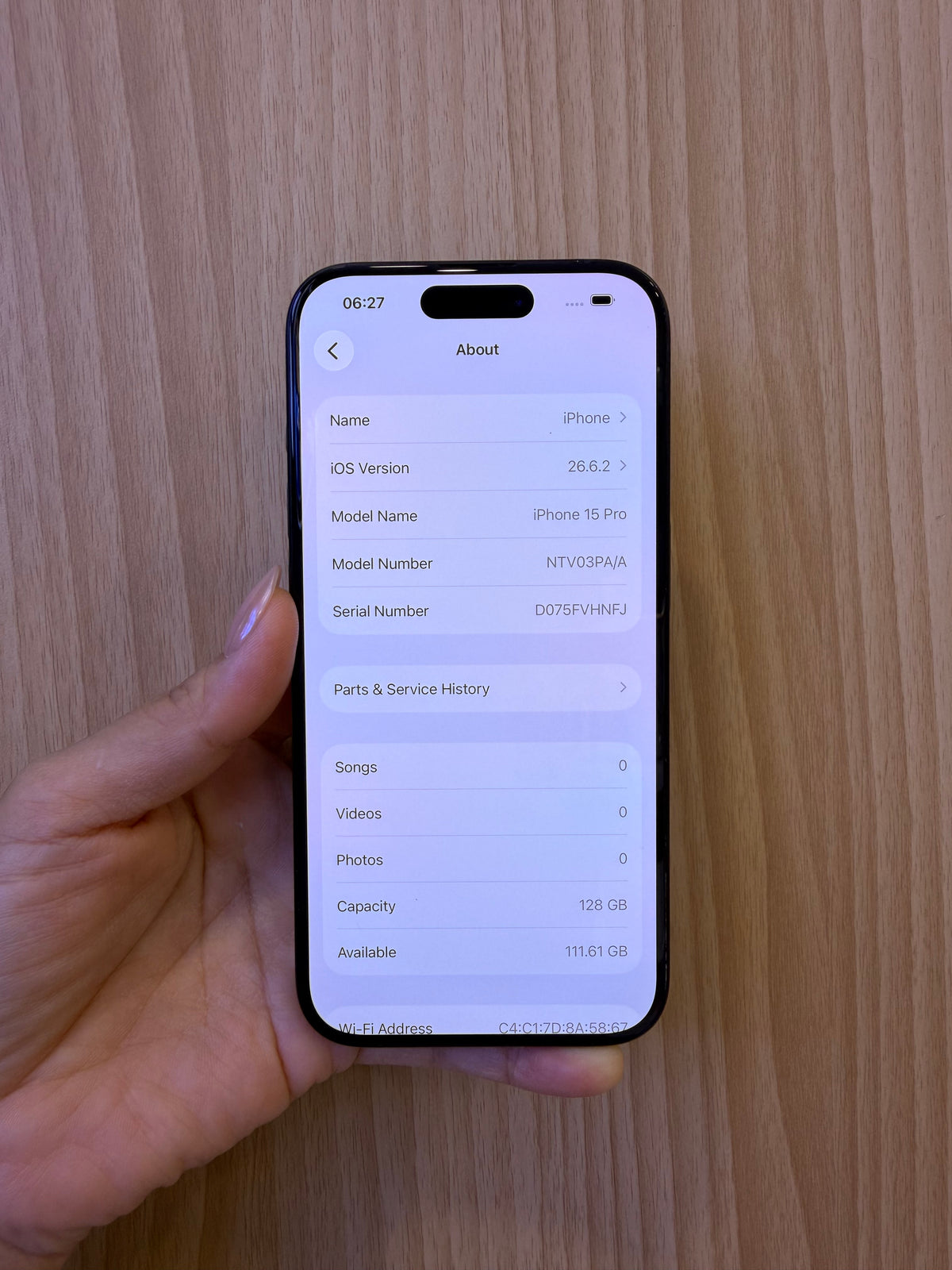 iPhone 15 Pro, 128GB (Grade B) *09183