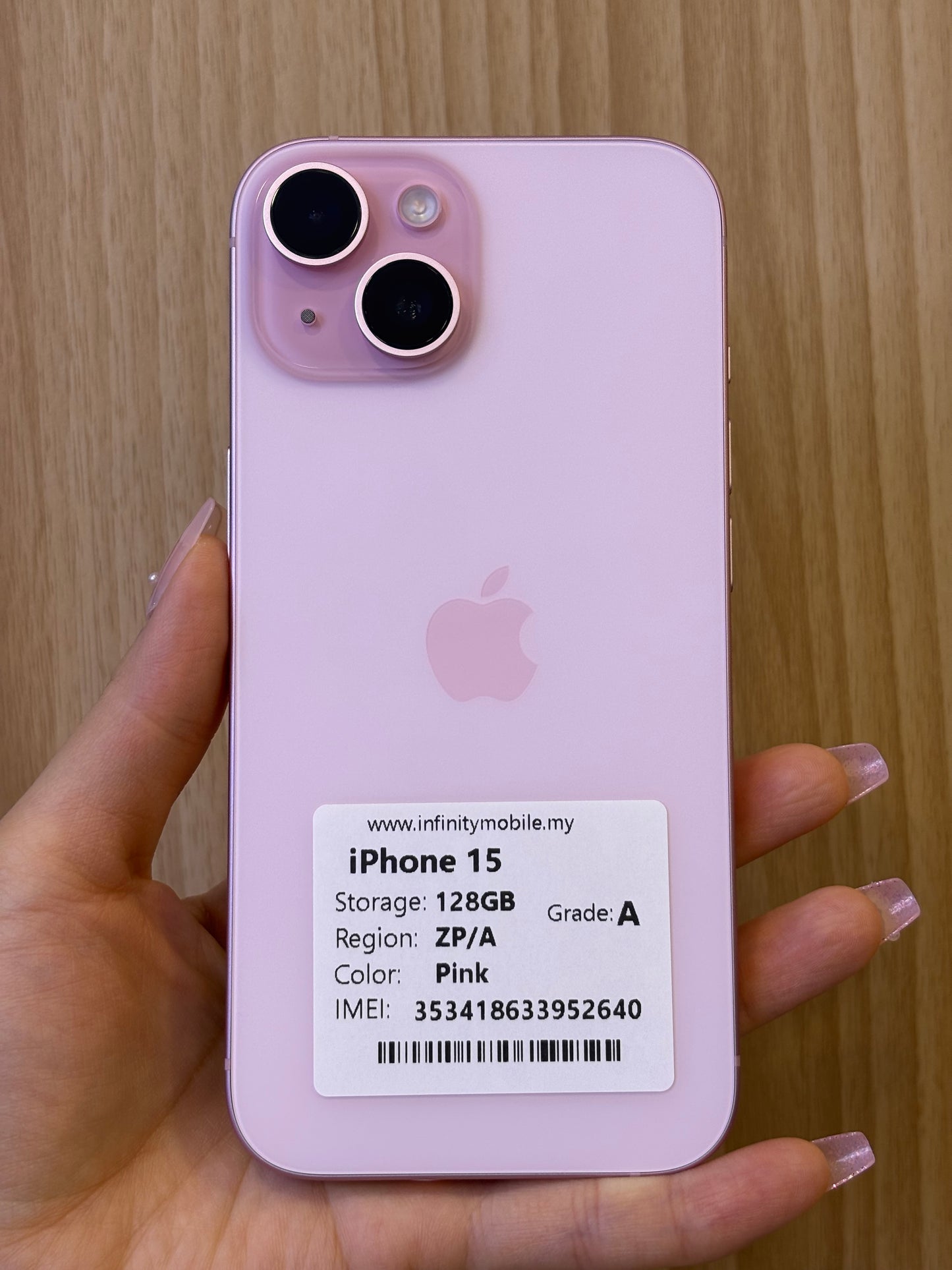 iPhone 15, 128GB (Grade A) *52640