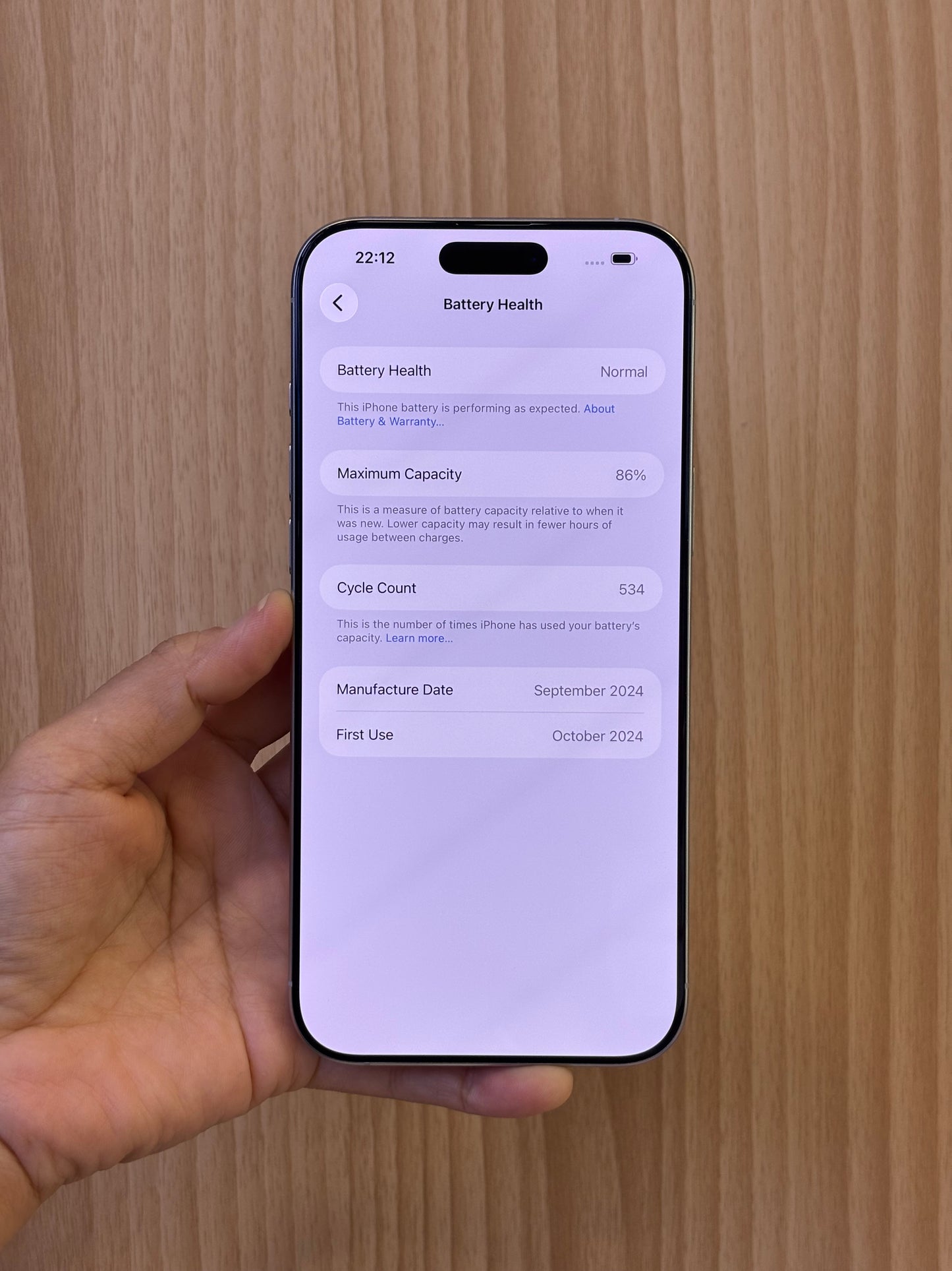iPhone 16 Pro Max, 256GB (Grade A) *40752