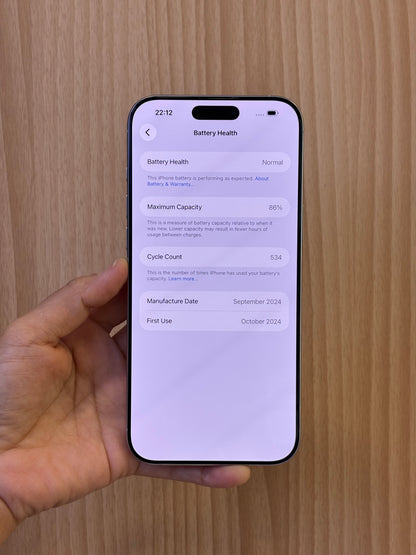 iPhone 16 Pro Max, 256GB (Grade A) *40752