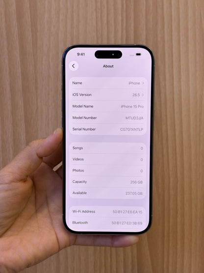 iPhone 15 Pro, 256GB (Grade A) *35517