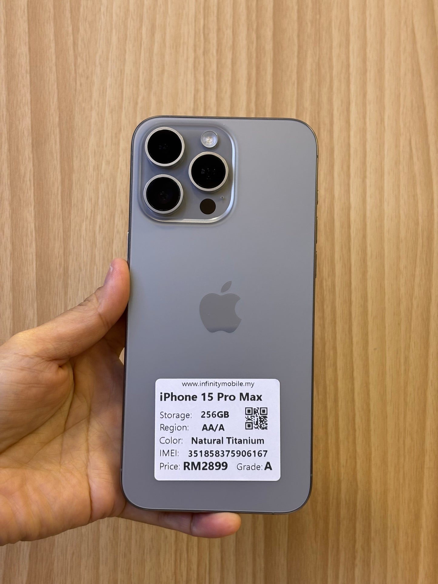 iPhone 15 Pro Max, 256GB (Grade A) *06167