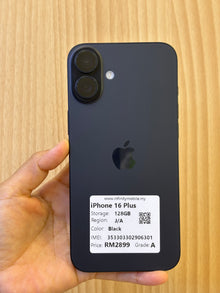 iPhone 16 Plus, 128GB (Grade A) *06301