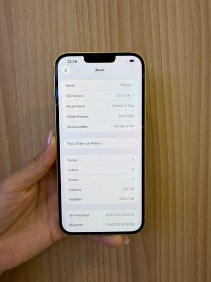 iPhone 14 Plus, 256GB (Grade B) * 43362