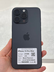 iPhone 15 Pro Max, 256GB (Grade A) *08028