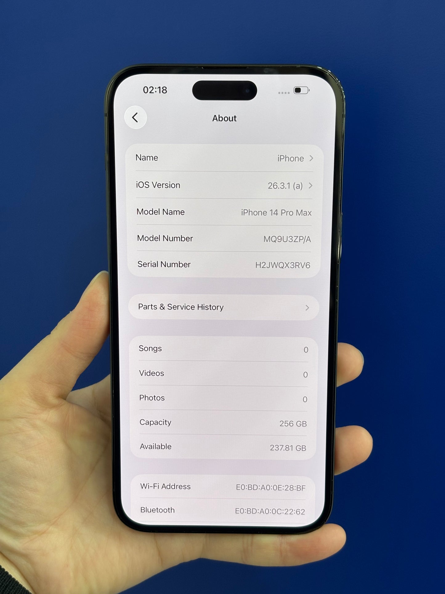iPhone 14 Pro Max, 256GB (Grade B) *80631