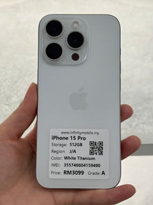 iPhone 15 Pro, 512GB (Grade A) *59490