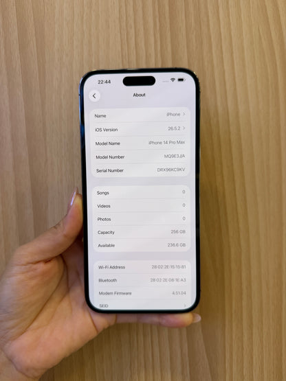 iPhone 14 Pro Max, 256GB (Grade B) *52580
