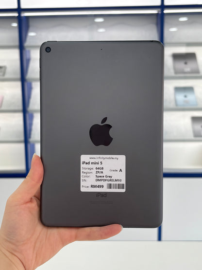 iPad Mini 5 Wi-Fi, 64GB (Grade A) *ELM93