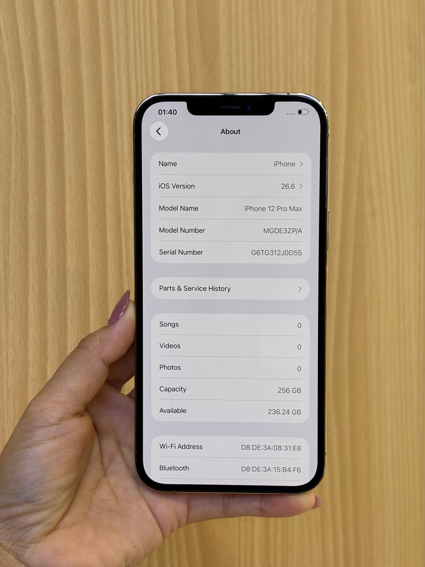 iPhone 12 Pro Max, 256GB (Grade AB) *12656