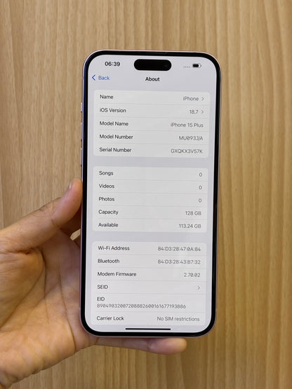 iPhone 15 Plus,128GB (Grade B) *23513