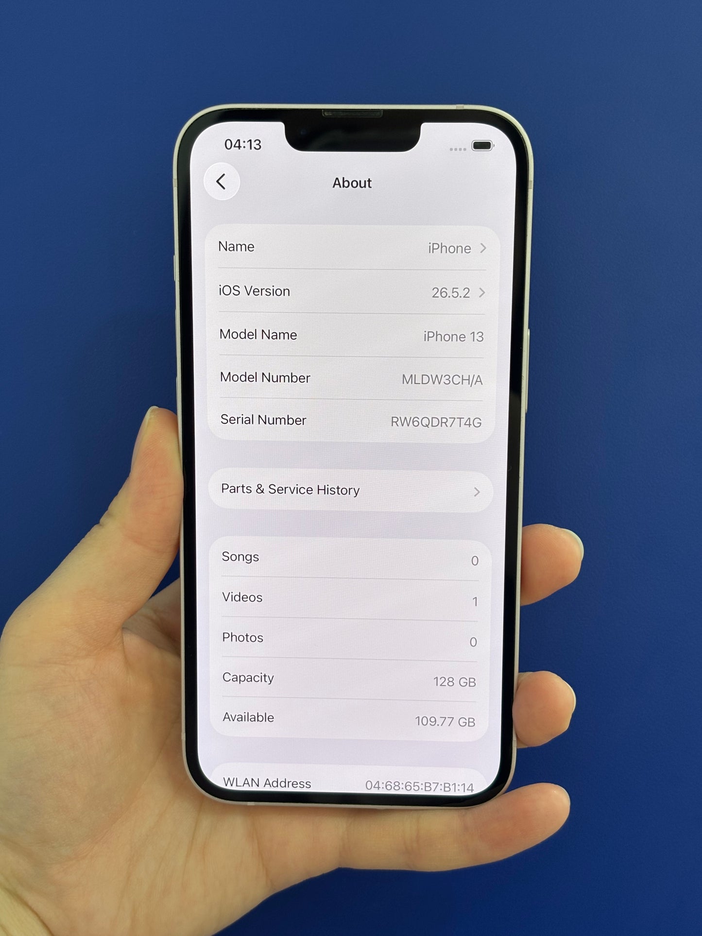 iPhone 13, 128GB (Grade AB) *72618