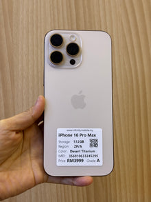 iPhone 16 Pro Max, 512GB (Grade A) *45295