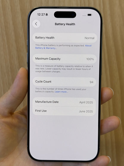 iPhone 16 Pro, 128GB (Grade A) *52407