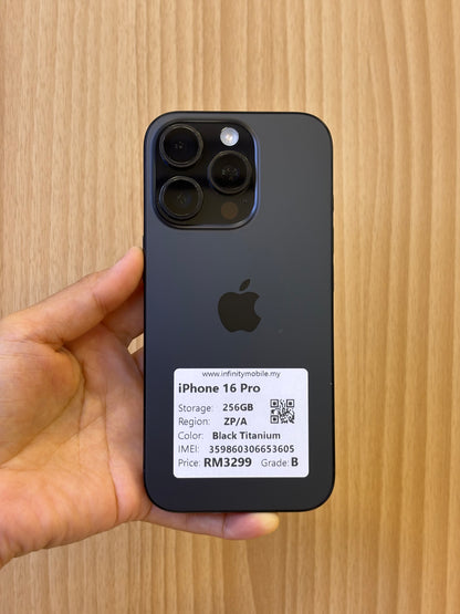 iPhone 16 Pro, 256GB (Grade B) *53605