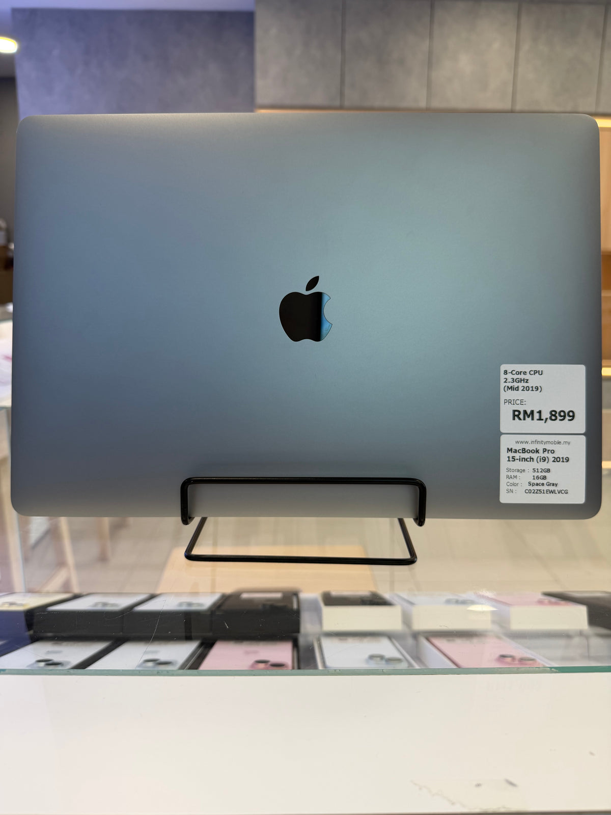 MacBook Pro 15-inch (i9) 2019, 512GB *WLVCG