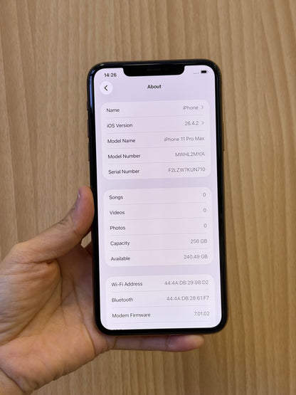 iPhone 11 Pro Max, 256GB (Grade B) *30900