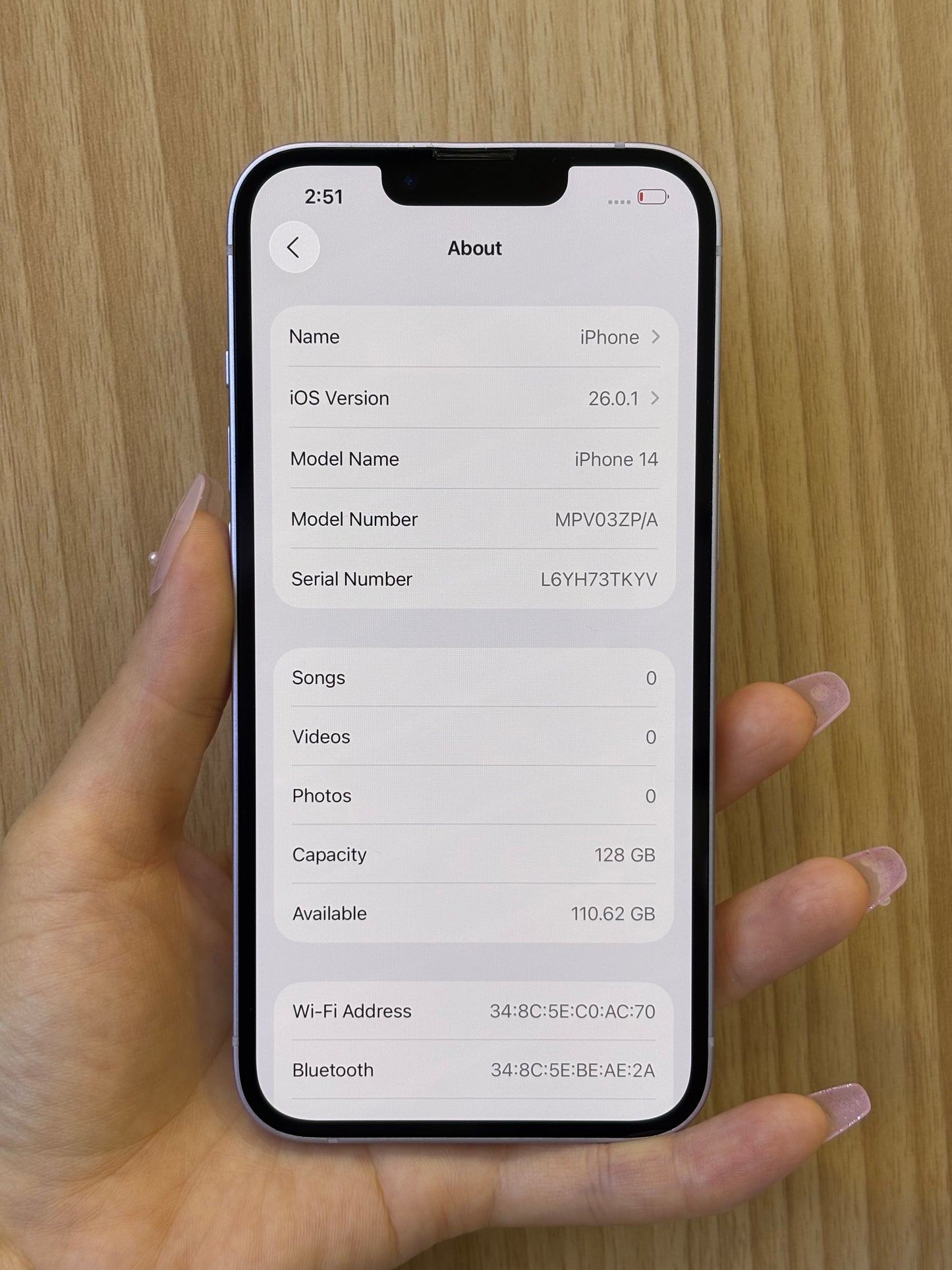 iPhone 14, 128GB (Grade A) *55407