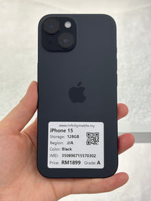 iPhone 15, 128GB (Grade A) *70302