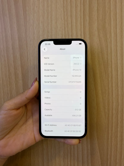iPhone 13, 512GB (Grade AB) *42070