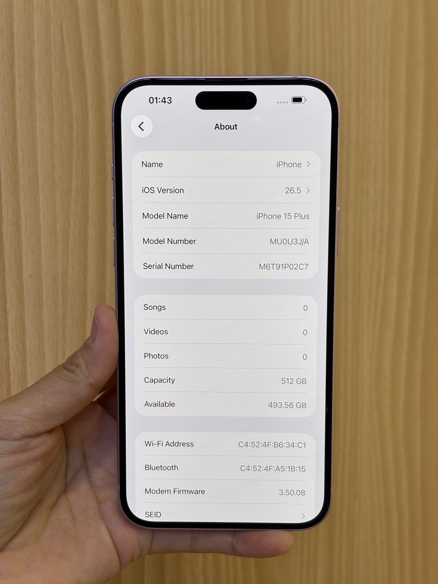 iPhone 15 Plus, 512GB (Grade A) *34827