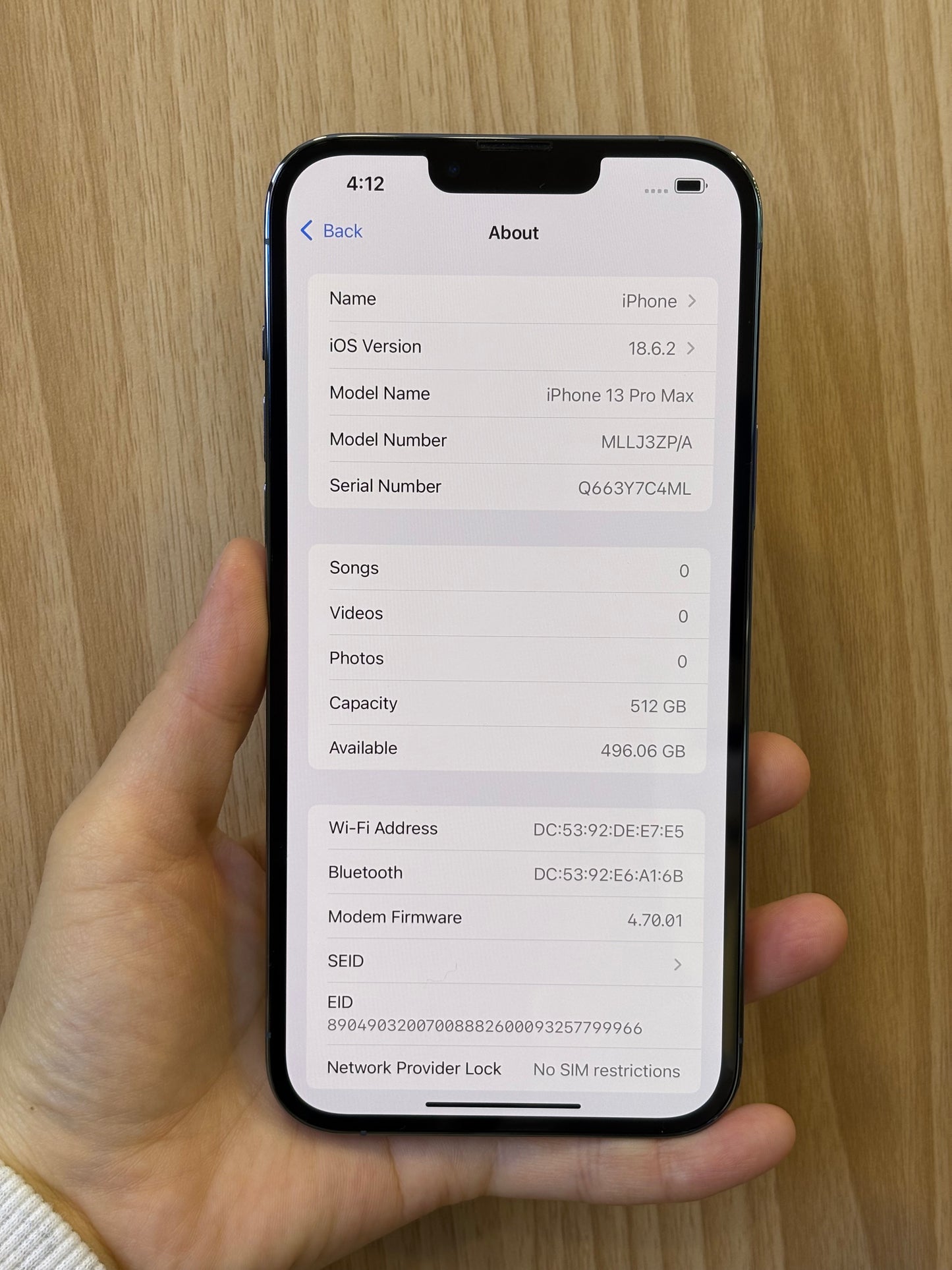 iPhone 13 Pro Max, 512GB (Grade A) *03894