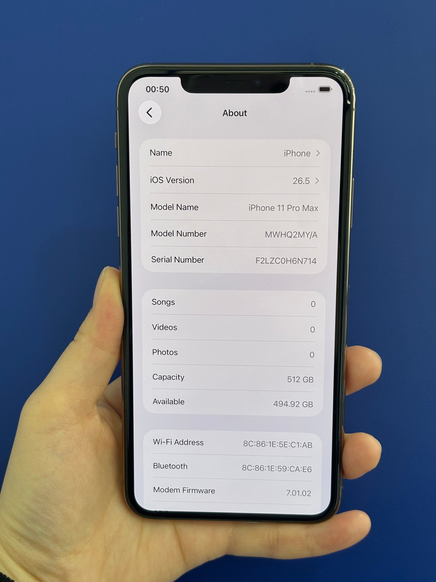 iPhone 11 Pro Max, 512GB (Grade B) *77962