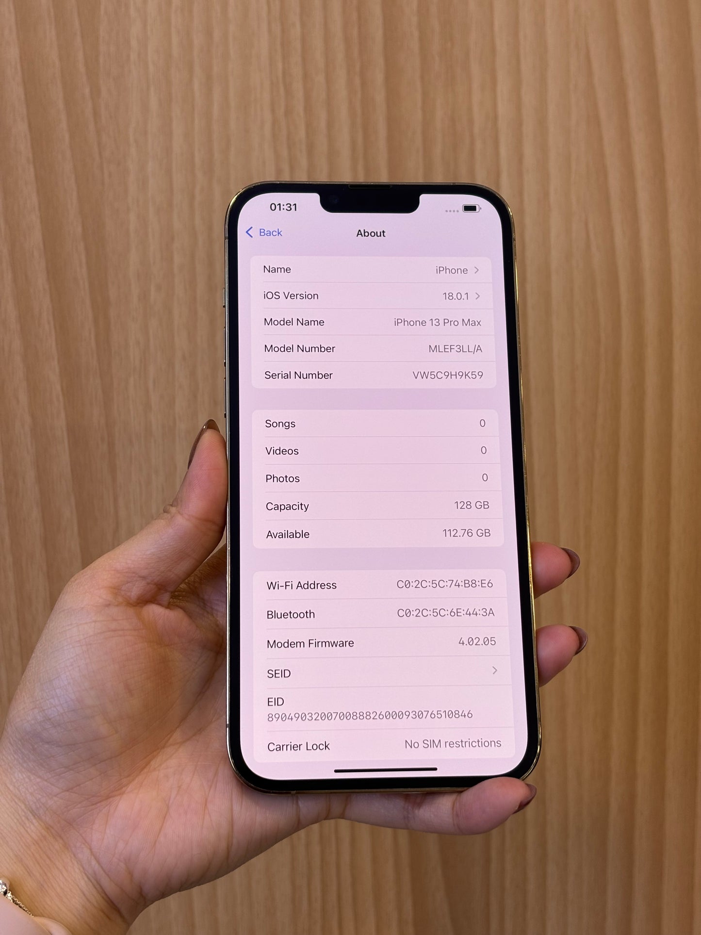 iPhone 13 Pro Max, 128GB (Grade A) *61281