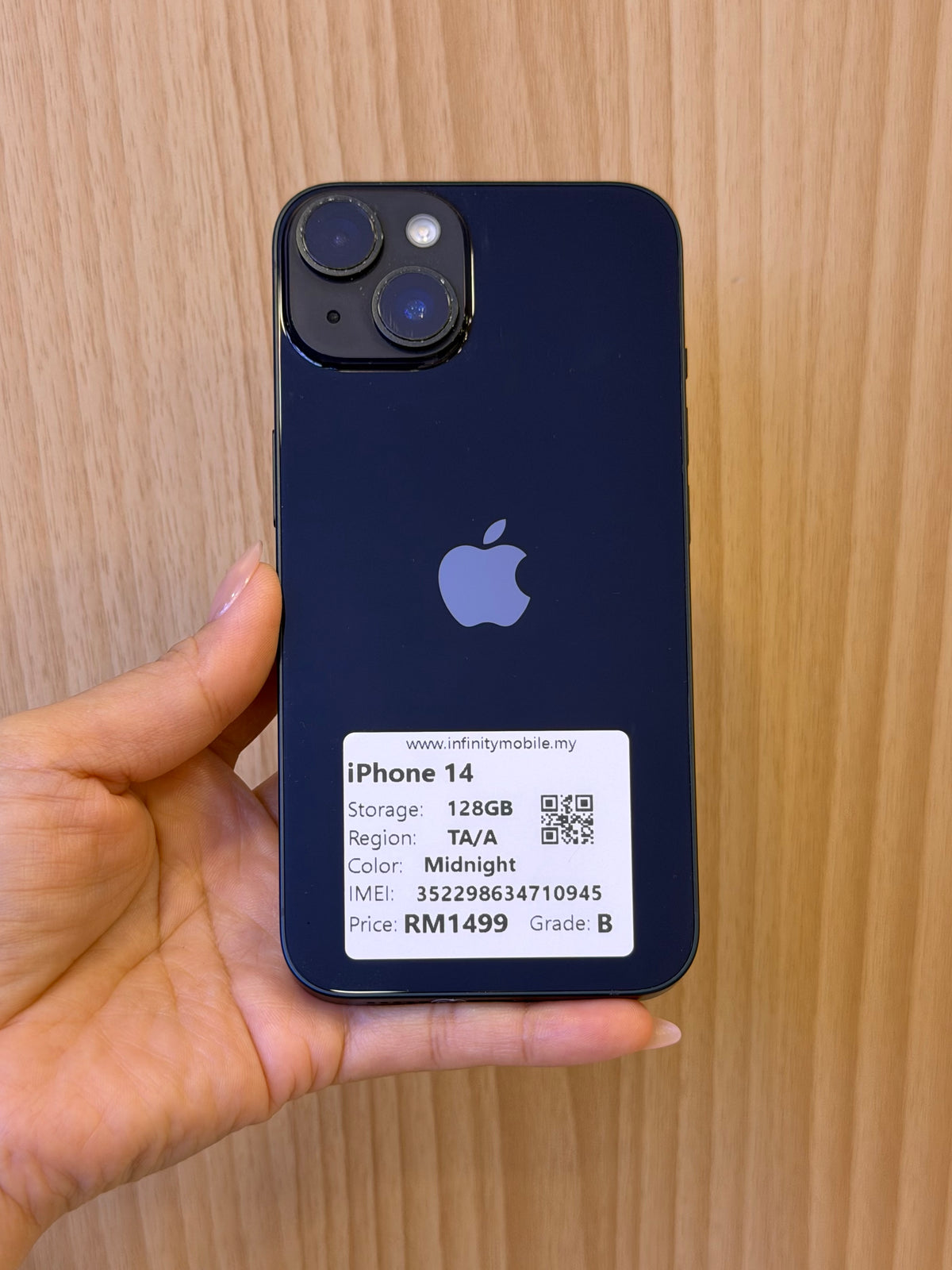 iPhone 14, 128GB (Grade B) *10945