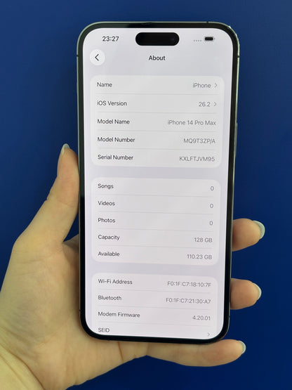 iPhone 14 Pro Max, 128GB (Grade A) *19715