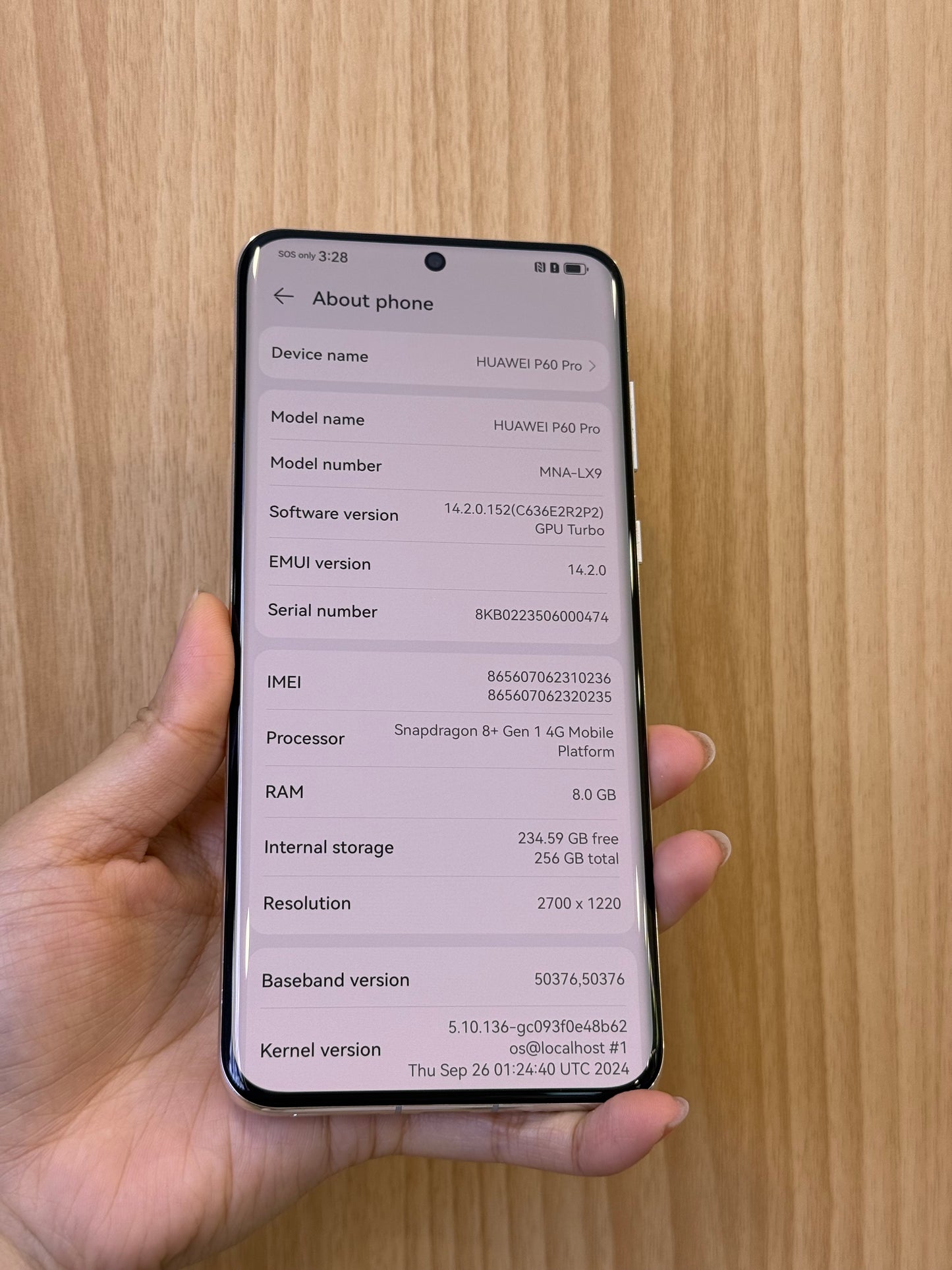 Huawei P60 Pro, 256GB *10236