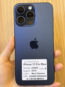 iPhone 15 Pro Max, 256GB (Grade A) *45441