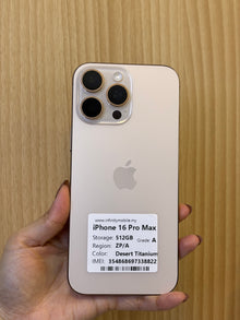 iPhone 16 Pro Max, 512GB (Grade A) *38822